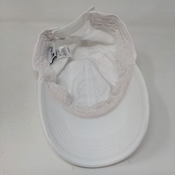 Disney Parks Men's Mickey Mouse Hat White Size Adult Strapback Shiny Official - Picture 9 of 11
